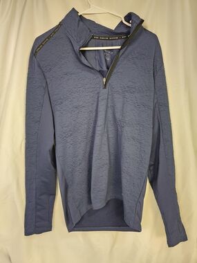 Nike Women's Navy Quarter-Zip Performance Pullover